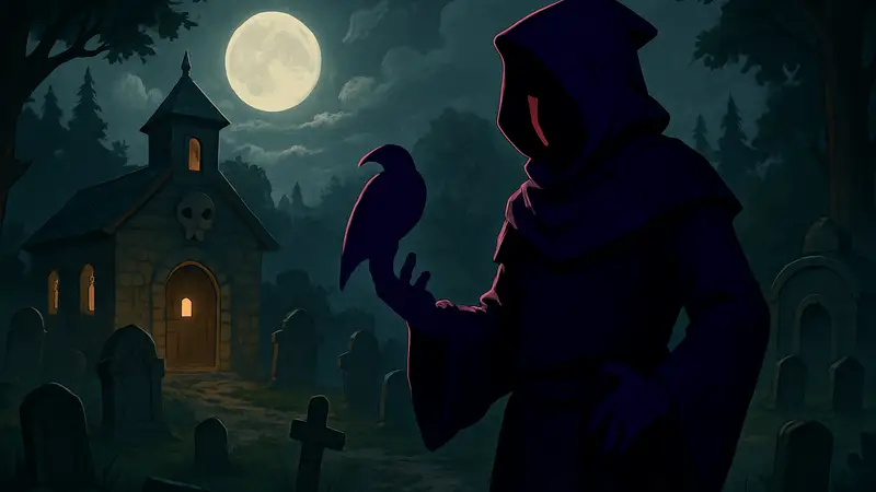 Змей, персонаж для квеста по получению Мясного штампа в игре Graveyard Keeper.