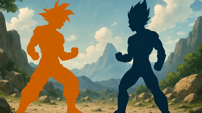 Гоку и Вегета готовятся к битве в Dragon Ball Super 2, чтобы выяснить, кто сильнее.