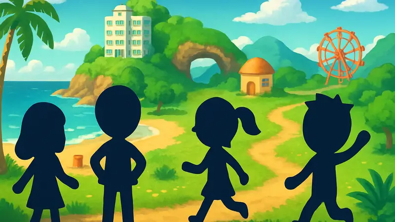 Новые Mii персонажи исследуют остров в Tomodachi Life Living the Dream.