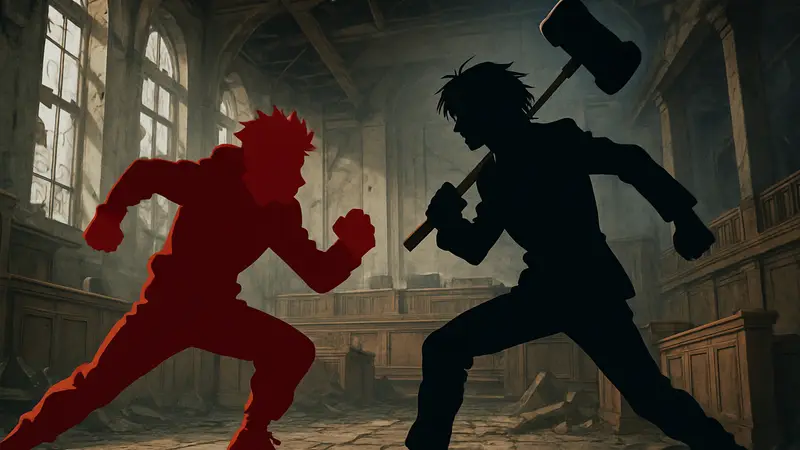 Итадори Юдзи и Хироми Хигурума в битве, Магическая битва 3 сезон.