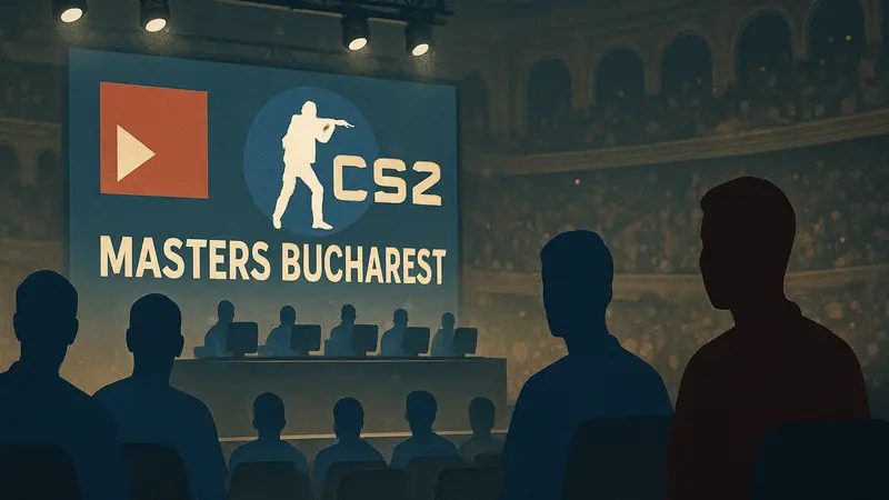 Киберспортивные команды на турнире CS2 PGL Masters Bucharest.