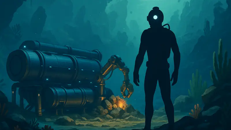 Ферма металла в Subnautica 2: добыча руды в подводном мире
