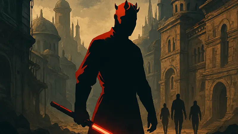 Обложка комикса Star Wars от Dark Horse, посвященного Дарту Молу, с акцентом на название «Shadow Lord».