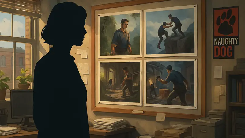 Эми Хенниг и ранние концепты Uncharted 4 до перезапуска Naughty Dog