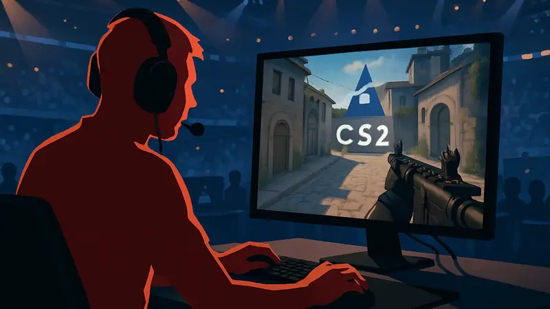 Киберспортсмен coolio играет в CS2 на турнире BLAST Rivals.