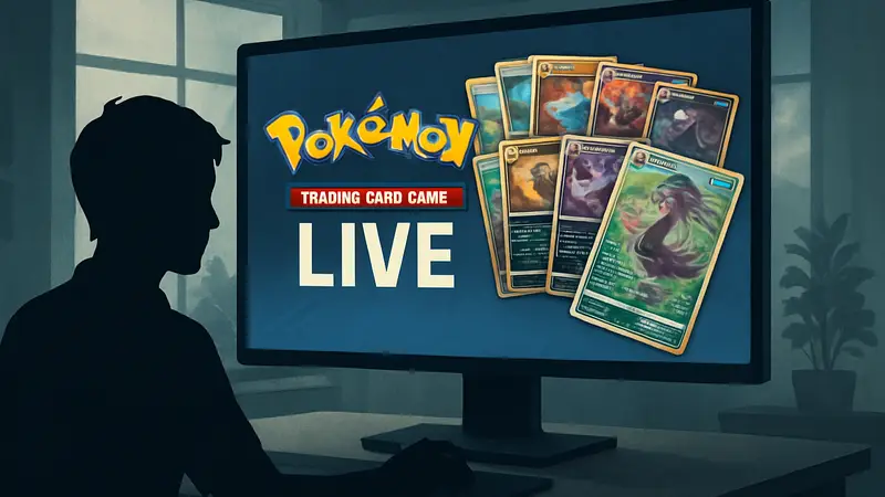 Изображение Pokemon TCG Live с анонсом бесплатных колод Perfect Order.