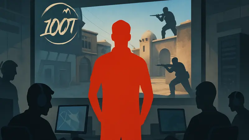 Киберспортивная команда 100 Thieves рассматривает Gizmy как нового IGL в CS.
