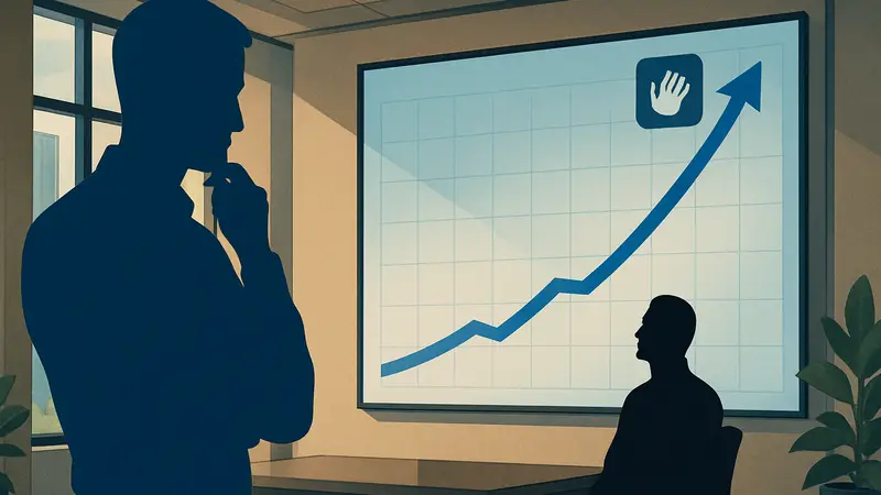 График роста дохода Hightouch благодаря ИИ-маркетингу