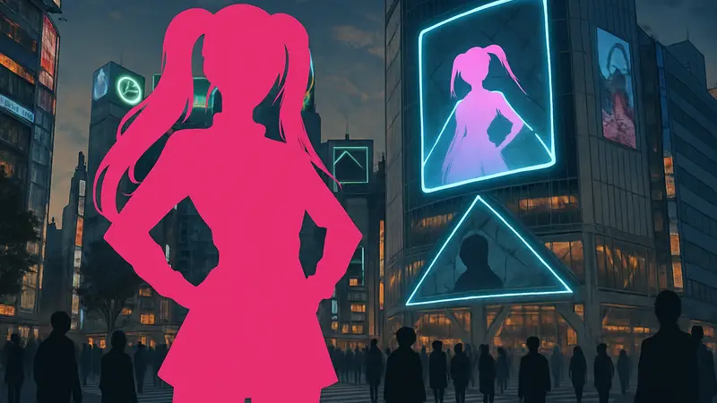 Постер иллюстрированной аудиодрамы Mirror Shibuya с SZNO