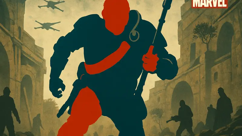 Со Геррера из фильма «Изгой-один: Звёздные войны» в боевой позе, на обложке комикса Marvel.