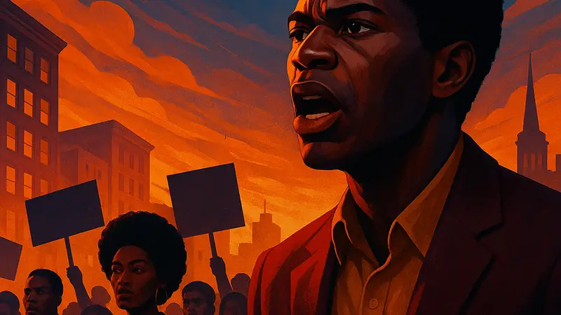 Постер фильма "Once Upon a Time in Harlem", передающий его эмоциональный и интеллектуальный тон