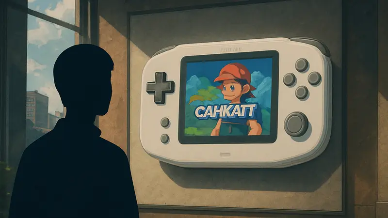 Портативная ретроконсоль Ayaneo KONKR Pocket Advance, напоминающая Game Boy Advance