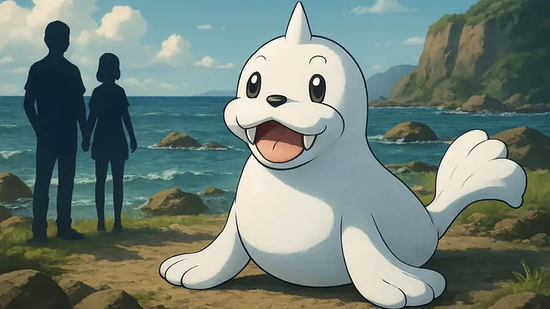 Покемон Сил (Seel) из серии Pokémon