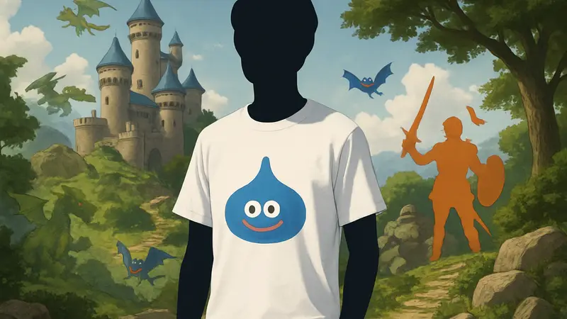 Футболка Uniqlo с персонажем из Dragon Quest