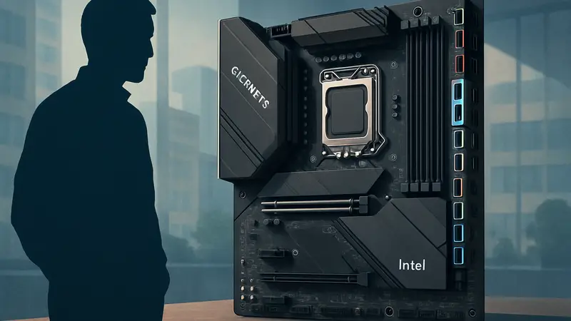 Новая материнская плата Gigabyte для Intel с нестандартным расположением портов и высокой частотой ОЗУ