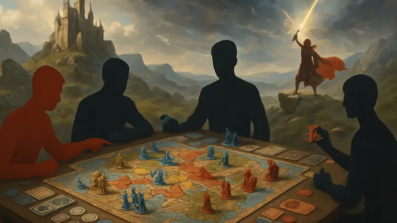 Изображение настольной игры War for Roshar по мотивам Stormlight Archive Брэндона Сандерсона.