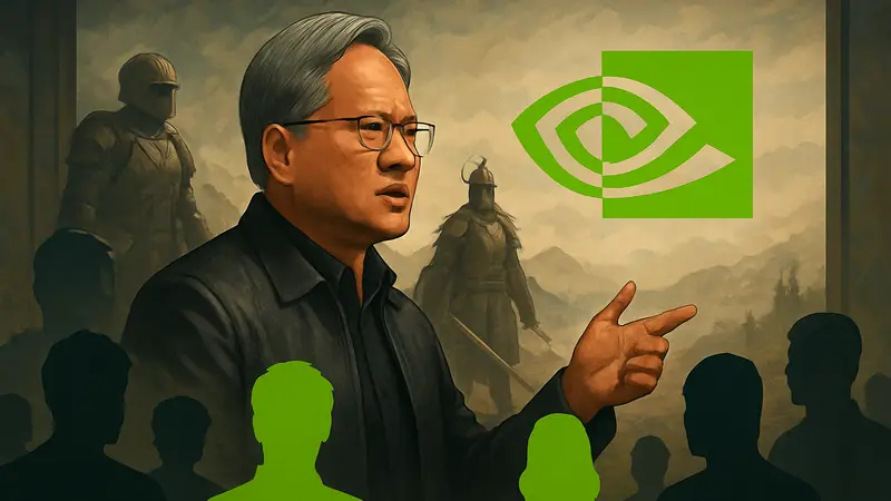 Дженсен Хуанг, генеральный директор NVIDIA, говорит о роли геймеров в истории компании.