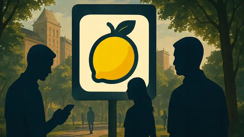 Логотип игры Life & Lemon, символизирующий альтернативные мобильные игры.