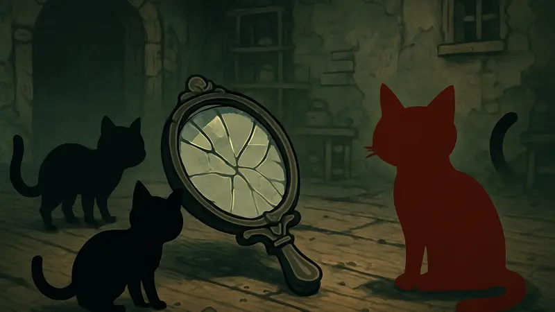 Предмет Broken Mirror и его влияние на кошек в игре Mewgenics