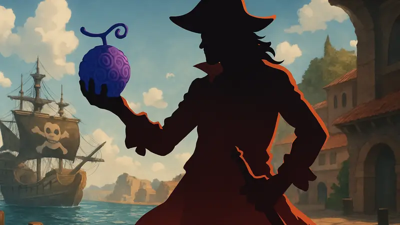Персонаж One Piece, использующий украденный Дьявольский плод