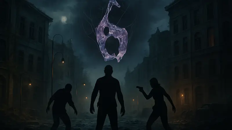 Логотип Resident Evil 6 или кадр из игры, символизирующий потенциальный ремейк после успеха Resident Evil Requiem.