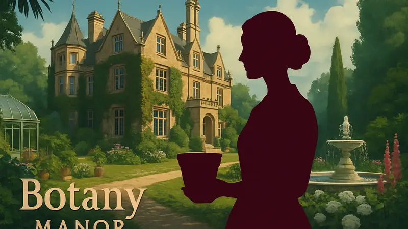 Обложка игры Botany Manor, предлагаемой бесплатно в Epic Games Store.