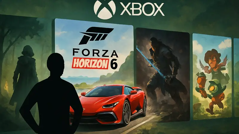Обложка Forza Horizon 6 среди других игр, добавленных в Xbox Game Pass