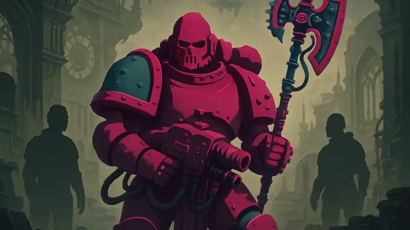 Фигурка Кузнеца войны Железных Воинов от JoyToy из Warhammer: The Horus Heresy в обзоре