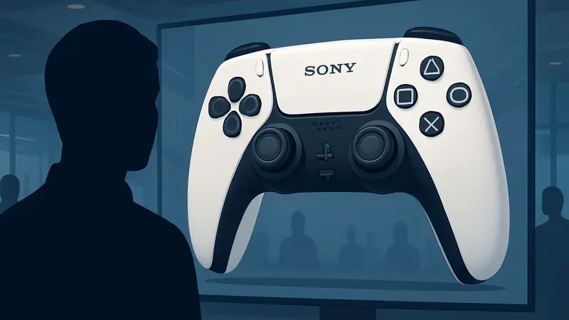 Контроллер PlayStation 6 с логотипом Sony, демонстрирующий отсутствие дрифта стиков