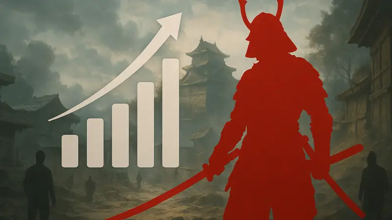 Изображение самурая из Nioh 3, символизирующее успешные продажи игры на PS5 и PC.