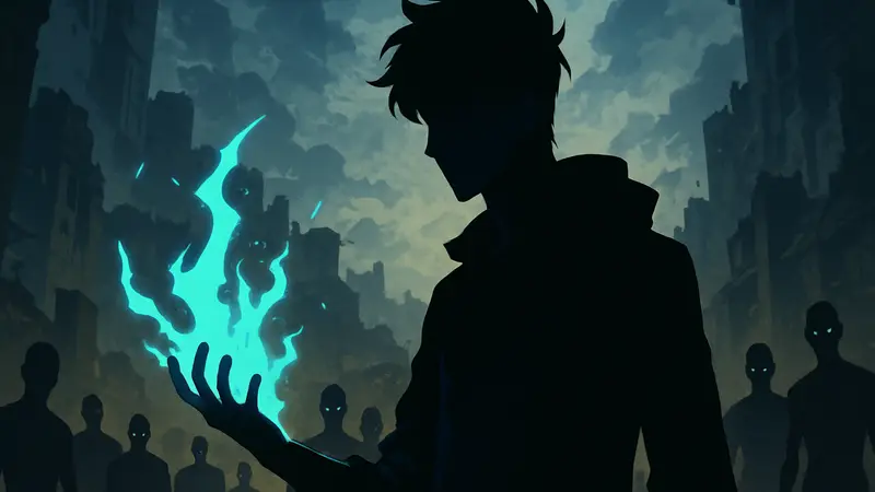 Джин Ву из Solo Leveling, демонстрирующий свои уникальные и мощные «читерские» способности.