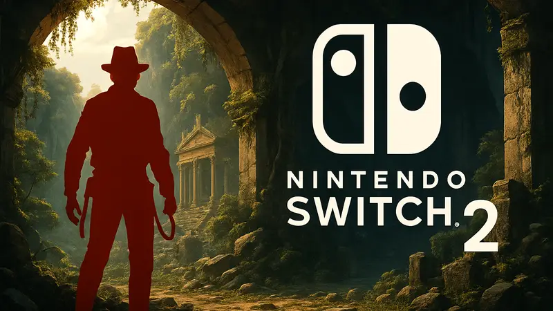 Изображение логотипа Nintendo Switch 2 или обложки грядущих игр для консоли