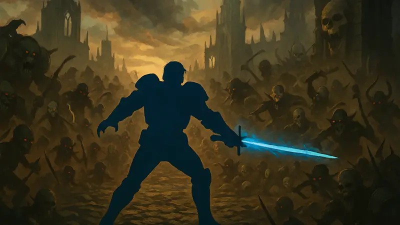 Warhammer Survivors — скриншот из новой игры в стиле Vampire Survivors для PS5.