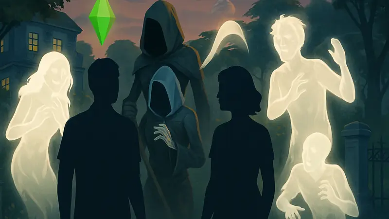 Симы в The Sims 4 в окружении призраков. Способы смерти в Sims 4: полный гайд.