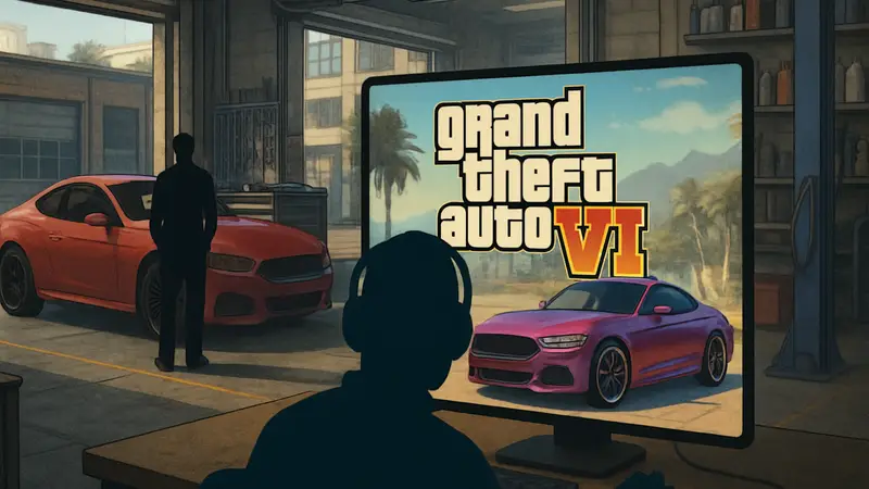 Геймер в GTA Online настраивает свой автомобиль, мечтая о мультиплеере GTA 6.