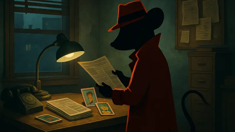 Мышь-детектив в игре Mouse: P.I. for Hire, коллекционные предметы