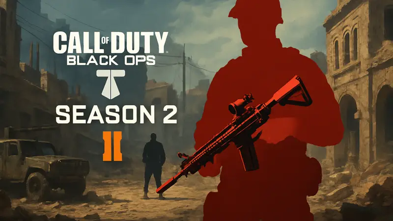 Обложка Black Ops 7 Season 2: мета-обвесы оружия для доминации в игре.