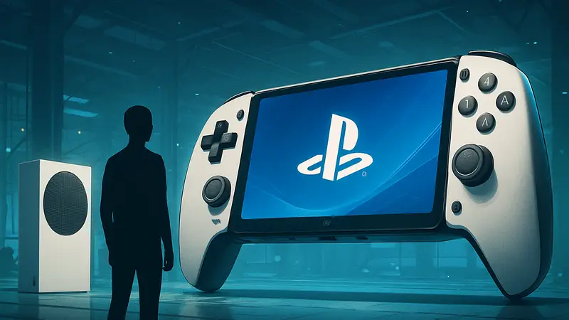 Футуристичная портативная игровая консоль PlayStation. Сравнение мощности с Xbox Series S.