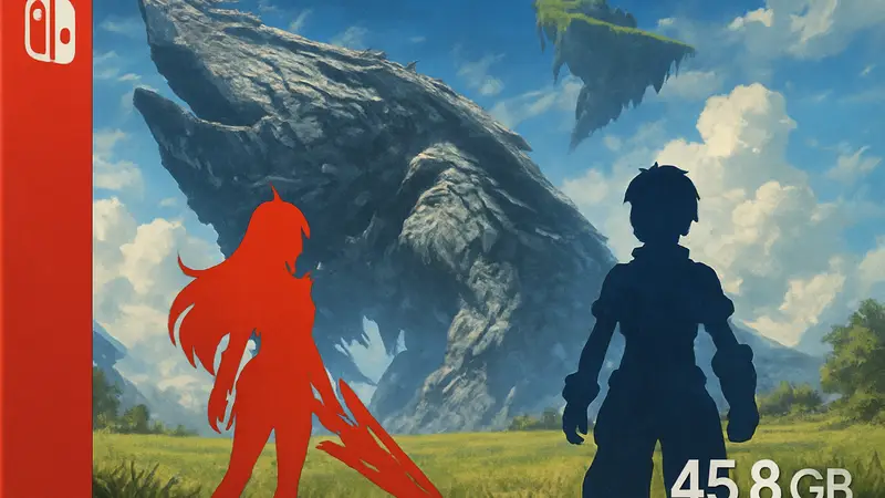 Обложка Xenoblade Chronicles 2 - Switch 2 Edition с указанием размера файла.