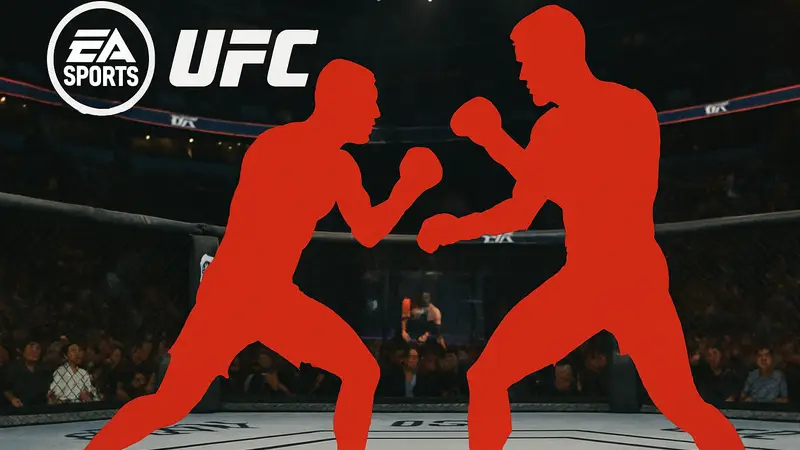 Скриншот игрового процесса EA Sports UFC 6 с бойцами. Обзор UFC 6 на PS5 и Xbox Series X|S.