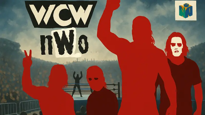 Обложка игры WCW vs. nWo World Tour на Nintendo 64.