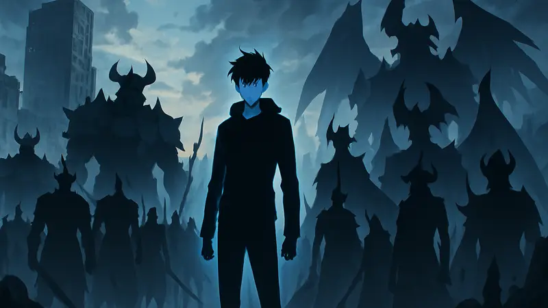 Армия теней Сун Джинву и другие могущественные персонажи аниме Solo Leveling, сезон 3.