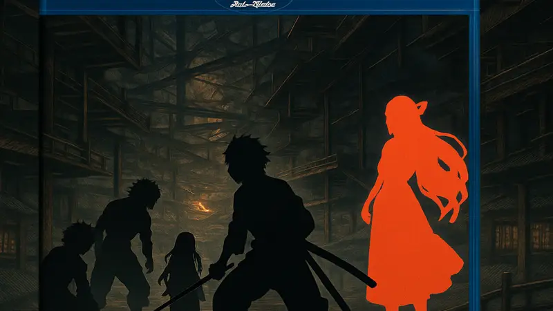 Обложка Blu-ray аниме Demon Slayer: Infinity Castle, подтверждающая выход в июле.