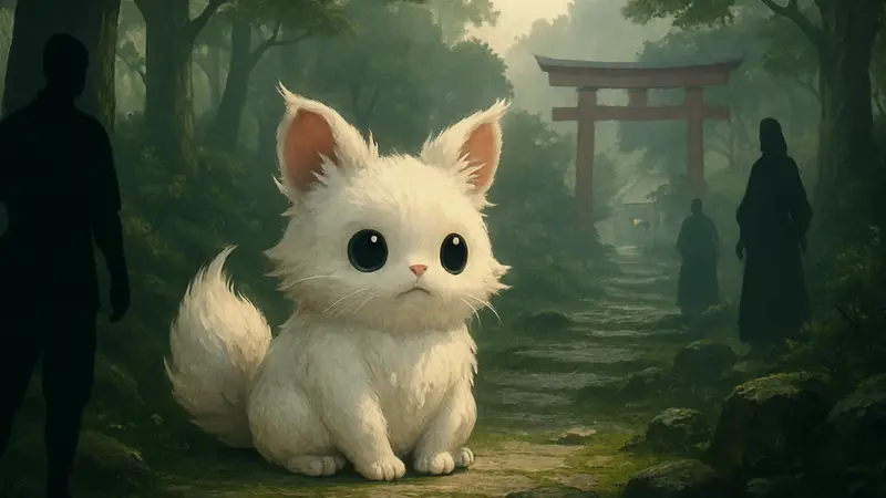 Скампус из Nioh 3, милое, но неуловимое существо в регионе Хэйан.