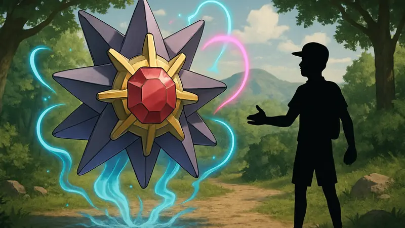 Mega Starmie в Pokemon Champions с эффектами способностей Huge Power и Skill Swap