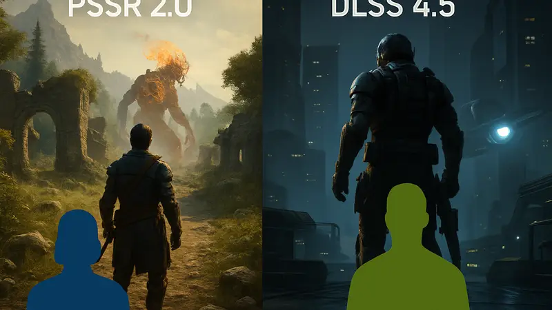 Сравнение технологий масштабирования PSSR 2.0 от Sony и DLSS 4.5 от NVIDIA в видеоиграх