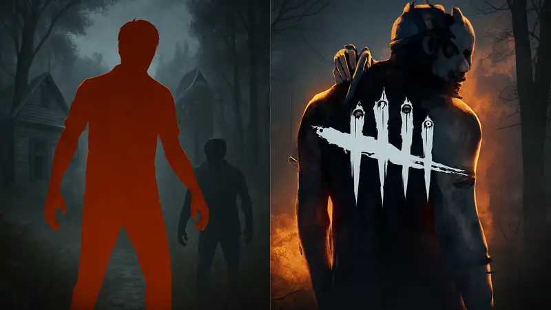 Логотипы 7 Days to Die и Dead by Daylight или арт с персонажами обеих игр.