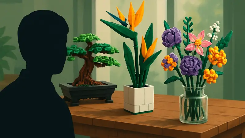 Три новых набора LEGO Botanicals с моделями растений и цветов, выходящие в августе 2026 года