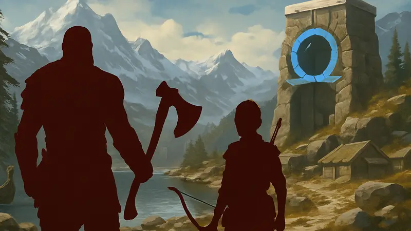 Кратос и Атрей в God of War Ragnarok, анонс новой франшизы от Sony Santa Monica