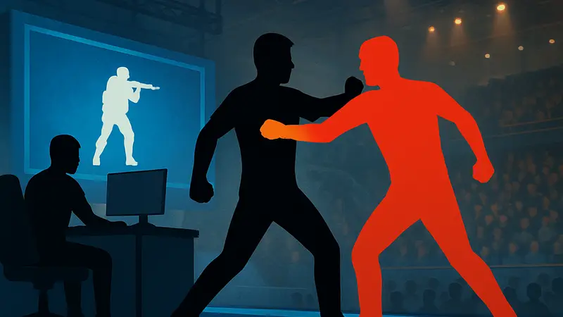Игрок Counter-Strike 2 получает бан за удар соперника на киберспортивном турнире